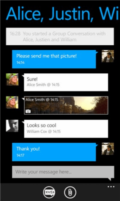 Скриншот приложения eBuddy XMS - №5