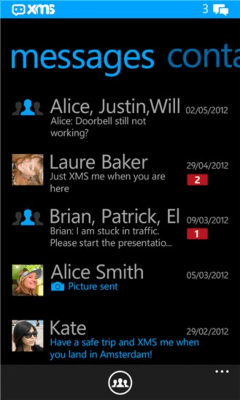 Скриншот приложения eBuddy XMS - №6