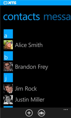 Скриншот приложения eBuddy XMS - №8