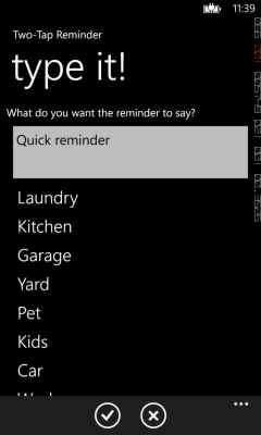 Скриншот приложения Two-tap Reminder - №6