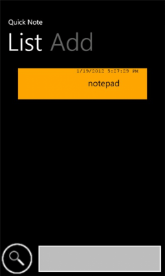 Скриншот приложения Quick Note - №3