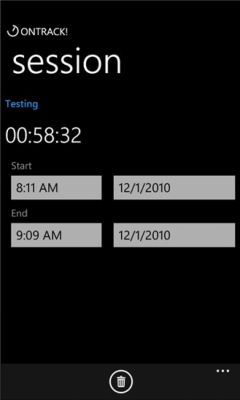 Скриншот приложения ONTRACK! Time Tracker - №3