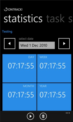 Скриншот приложения ONTRACK! Time Tracker - №6