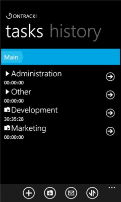 Скриншот приложения ONTRACK! Time Tracker - №8