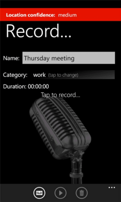 Скриншот приложения VoiceMemos Free - №5