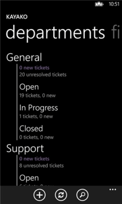 Скриншот приложения Kayako Mobile - №3