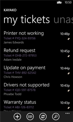 Скриншот приложения Kayako Mobile - №6