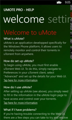 Скриншот приложения uMote - №4