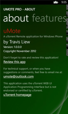 Скриншот приложения uMote - №5