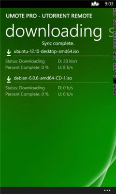 Скриншот приложения uMote - №6