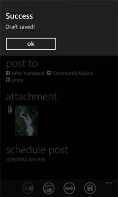 Скриншот приложения Seesmic Ping - №3