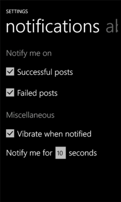 Скриншот приложения Seesmic Ping - №4