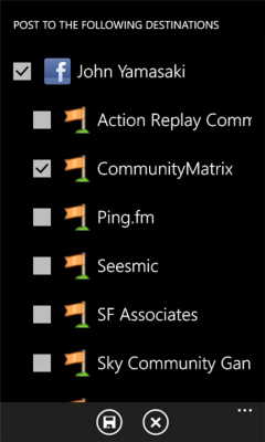 Скриншот приложения Seesmic Ping - №5