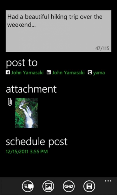 Скриншот приложения Seesmic Ping - №6
