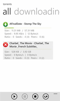 Скриншот приложения Torrent Buddy (Free) - №7