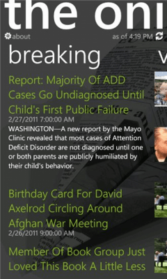 Скриншот приложения The Onion 7 - №5