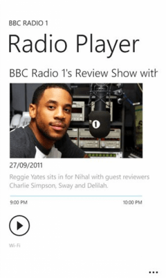 Скриншот приложения BBC Radio 1 Player - №1