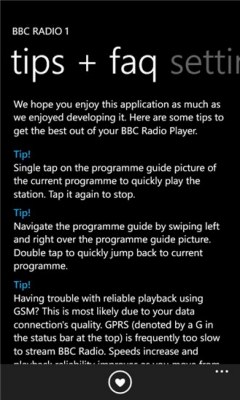 Скриншот приложения BBC Radio 1 Player - №2