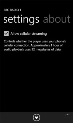 Скриншот приложения BBC Radio 1 Player - №4