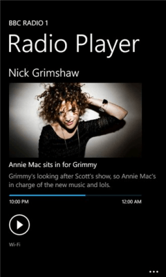 Скриншот приложения BBC Radio 1 Player - №5