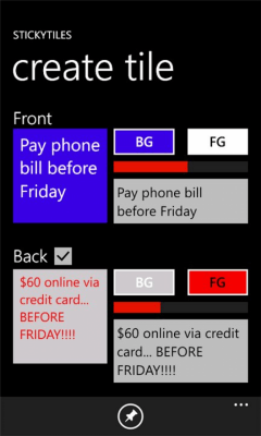 Скриншот приложения StickyTiles - №3