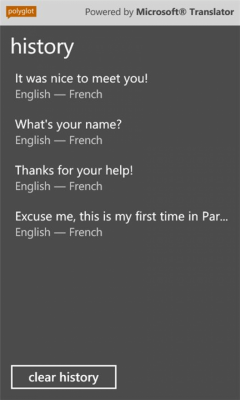 Скриншот приложения Polyglot - №6