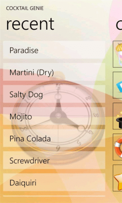 Скриншот приложения Cocktail Genie - №4