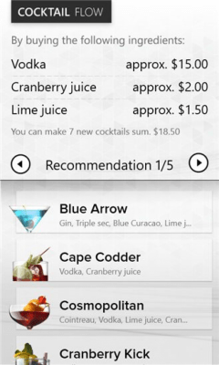 Скриншот приложения Cocktail Flow - №3