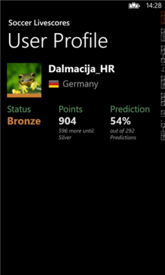 Скриншот приложения Soccer Livescores - №6