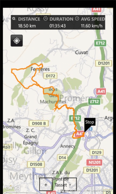 Скриншот приложения Sports Tracker - №4