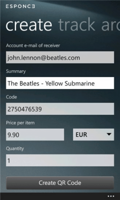 Скриншот приложения Esponce QR Reader - №3