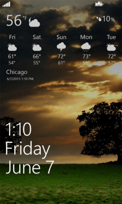 Скриншот приложения AmazingWeather - №5