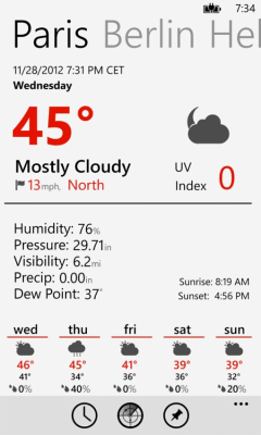 Скриншот приложения AmazingWeather - №7