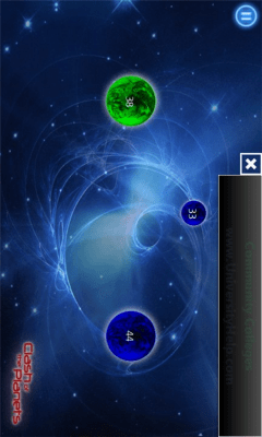Скриншот приложения Clash of the Planets (Free) - №2