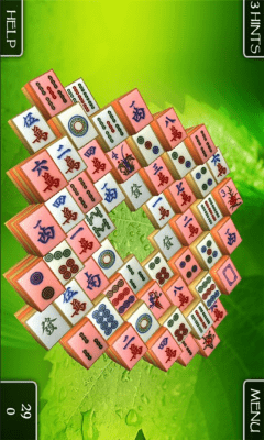 Скриншот приложения 3D Mahjong Solitaire free - №5