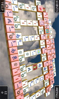 Скриншот приложения 3D Mahjong Solitaire free - №7
