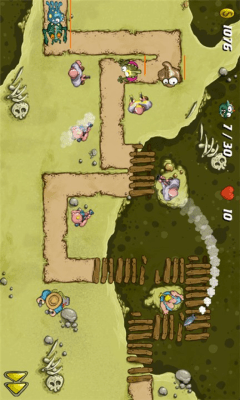 Скриншот приложения SwampDefenseFree - №4