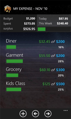 Скриншот приложения My Budget Free - №6