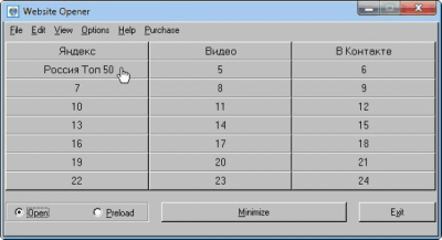 Скриншот приложения Website URL Opener - №4