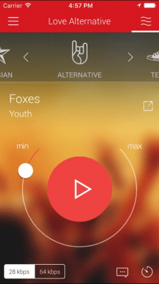 Скриншот приложения LOVERADIO - №5