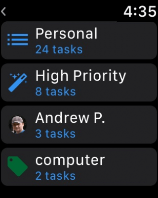 Скриншот приложения Remember The Milk - №5