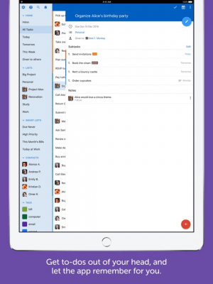 Скриншот приложения Remember The Milk - №9