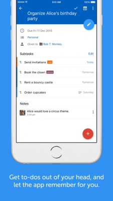 Скриншот приложения Remember The Milk - №12