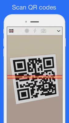 Скриншот приложения QR Reader for iPhone - №4