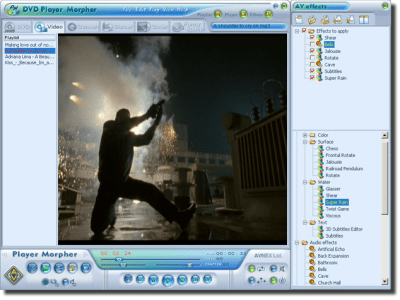 Скриншот приложения AV DVD Player Morpher - №2