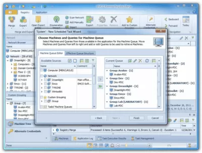 Скриншот приложения EMCO Remote Registry Merge - №3