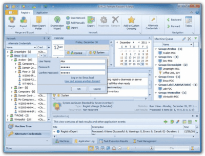 Скриншот приложения EMCO Remote Registry Merge - №5
