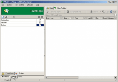 Скриншот приложения EMCO EventLog Audit Professional - №4
