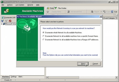 Скриншот приложения EMCO EventLog Audit Professional - №9