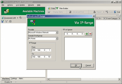 Скриншот приложения EMCO EventLog Audit Professional - №10
